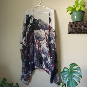 Floral shawl